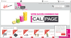 Desktop Screenshot of lori-calipage.com