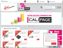 Tablet Screenshot of lori-calipage.com